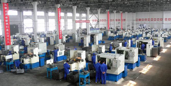 Wuxi FSK Transmission Bearing Co., Ltd производственная линия завода 0