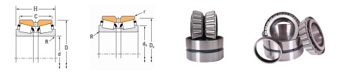 Европейский рынок EE234156/234221D Двухрядные конические роликовые подшипники для подшипников сталелитейных заводов 7